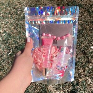 ✨Pretty in Pink Lip gloss Bundle costume bracelet